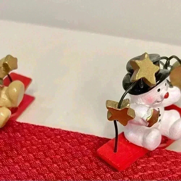 Hand-painted made in Germany 10 decorative Christmas clips inbox Imaginative - Picture 7 of 8